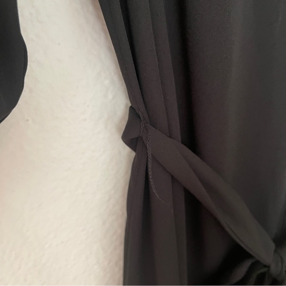 Black Button Down Dress - Picture 5 of 9